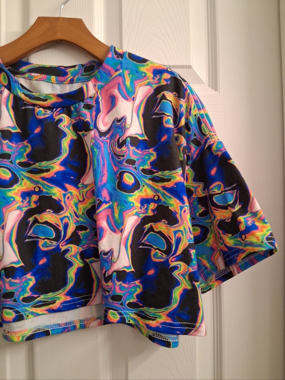 Psychedelic Crop Top XS